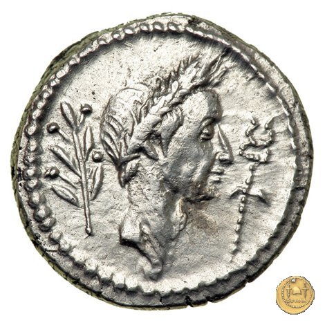 494/24 - denario L. Livineius Regulus 42 BC (Roma)