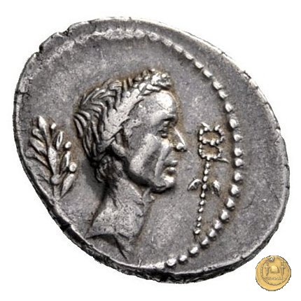 494/24 - denario L. Livineius Regulus 42 BC (Roma)