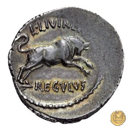 494/24 - denario L. Livineius Regulus 42 BC (Roma)