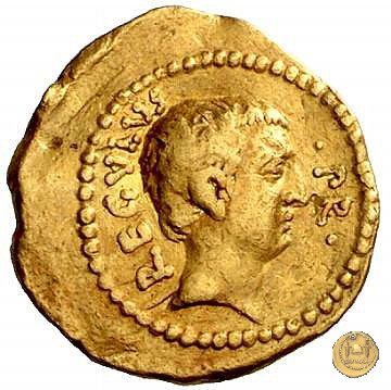 494/26 - aureo L. Livineius Regulus 42 BC (Roma)