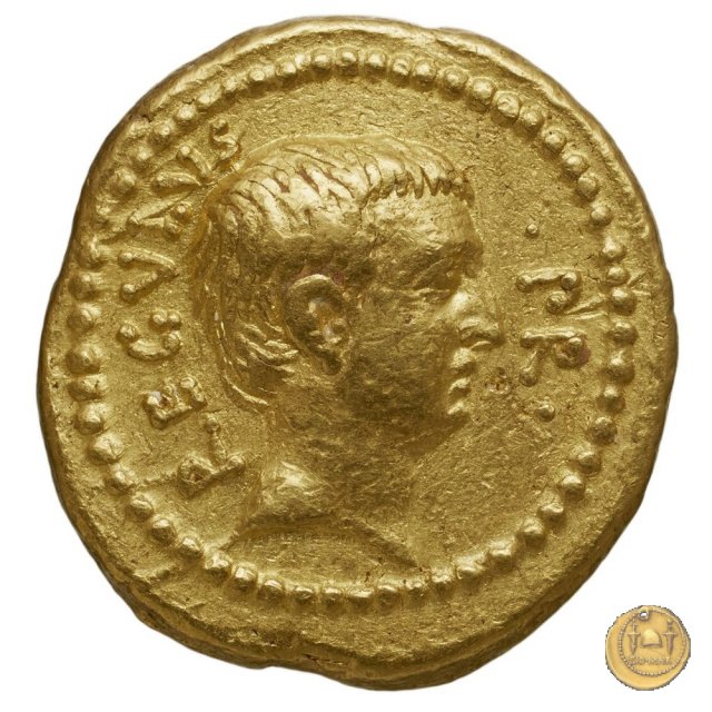 494/26 - aureo L. Livineius Regulus 42 BC (Roma)