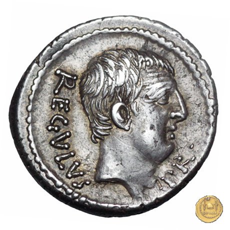 494/27 - denario L. Livineius Regulus 42 BC (Roma)