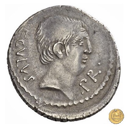 494/27 - denario L. Livineius Regulus 42 a.C. (Roma)
