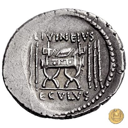 494/28 - denario L. Livineius Regulus 42 BC (Roma)