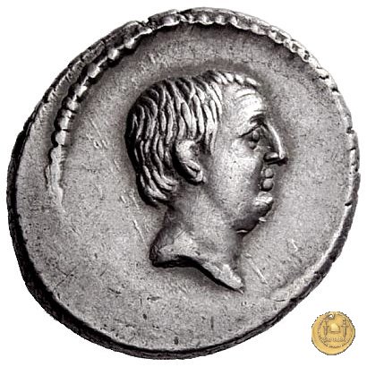 494/28 - denario L. Livineius Regulus 42 BC (Roma)