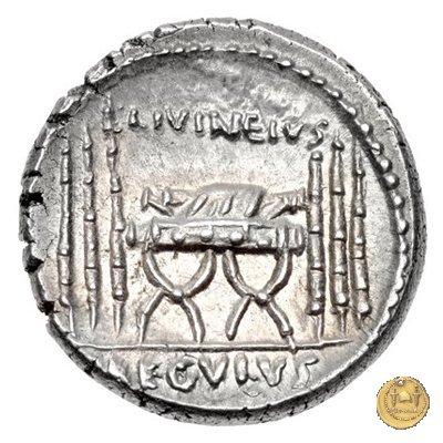 494/28 - denario L. Livineius Regulus 42 a.C. (Roma)