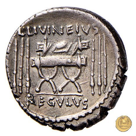 494/28 - denario L. Livineius Regulus 42 BC (Roma)