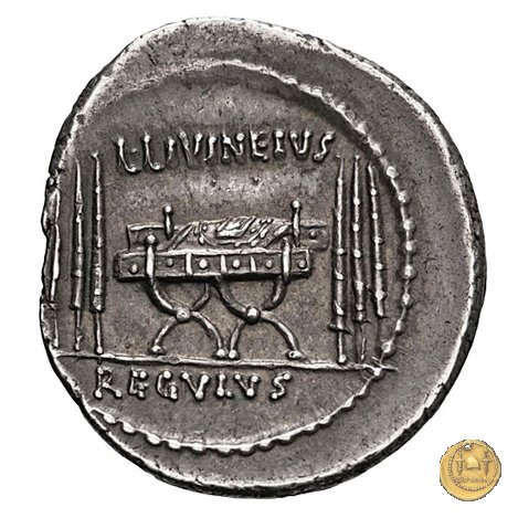 494/28 - denario L. Livineius Regulus 42 BC (Roma)