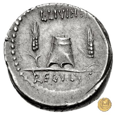 494/29 - denario L. Livineius Regulus 42 BC (Roma)