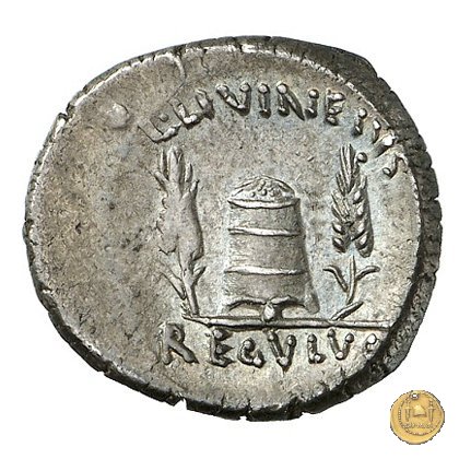 494/29 - denario L. Livineius Regulus 42 BC (Roma)