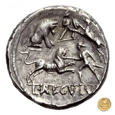 494/30 - denario L. Livineius Regulus 42 BC (Roma)