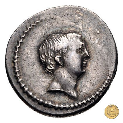 494/30 - denario L. Livineius Regulus 42 BC (Roma)