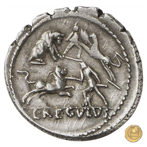 494/30 - denario L. Livineius Regulus 42 BC (Roma)