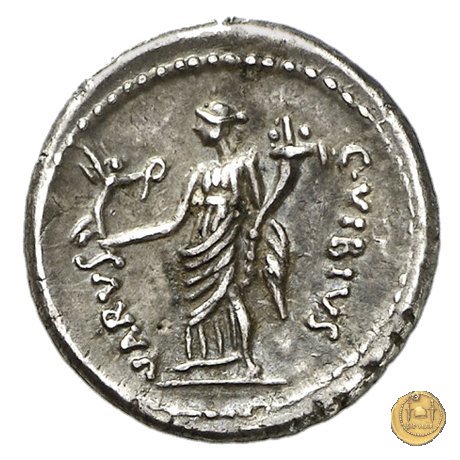 494/32 - denario M. Antonius / C. Vibius Varus 42 BC (Roma)