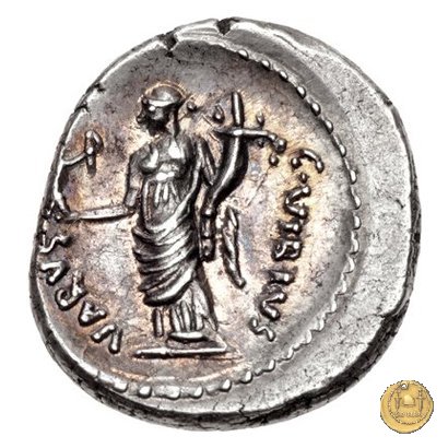 494/33 - denario C. Iulius Caesar Octavianus / C. Vibius Varus 42 BC (Roma)