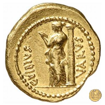 494/34 - aureo C. Vibius Varus 42 BC (Roma)