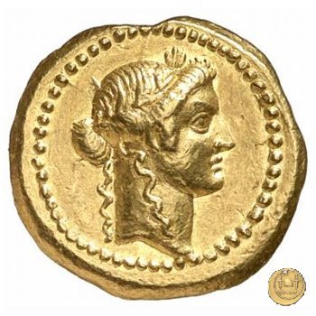 494/34 - aureo C. Vibius Varus 42 BC (Roma)