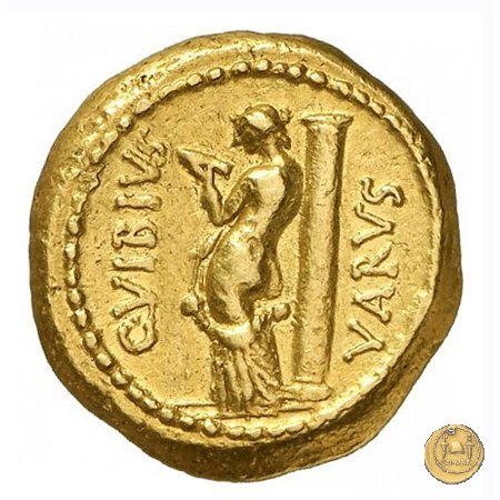 494/34 - aureo C. Vibius Varus 42 BC (Roma)