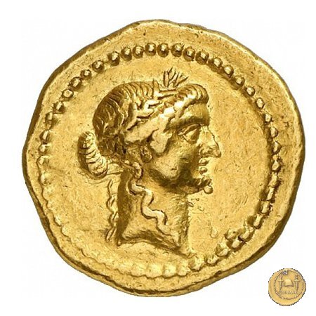 494/34 - aureo C. Vibius Varus 42 BC (Roma)