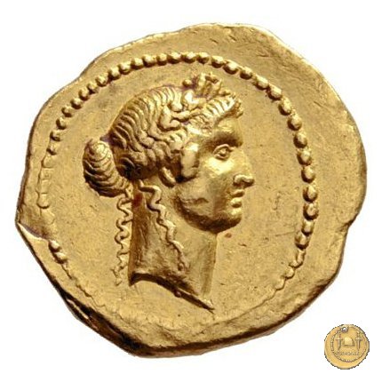 494/34 - aureo C. Vibius Varus 42 BC (Roma)