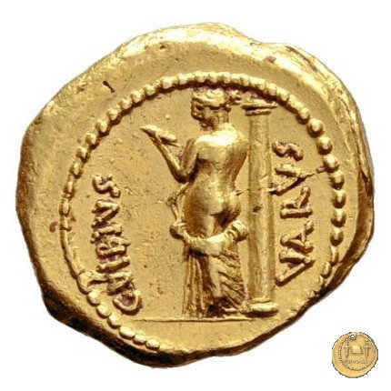 494/34 - aureo C. Vibius Varus 42 BC (Roma)