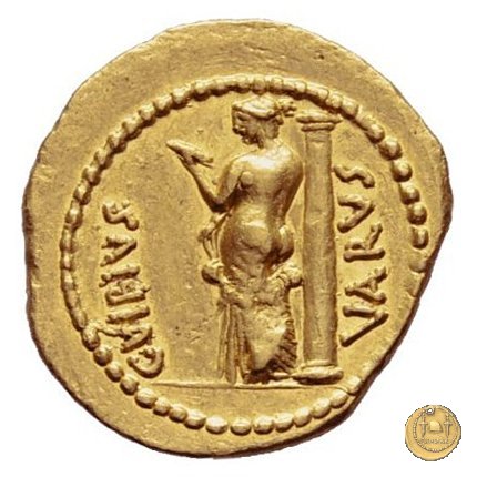 494/34 - aureo C. Vibius Varus 42 BC (Roma)