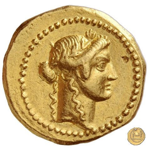 494/34 - aureo C. Vibius Varus 42 BC (Roma)