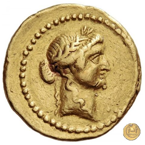 494/34 - aureo C. Vibius Varus 42 BC (Roma)