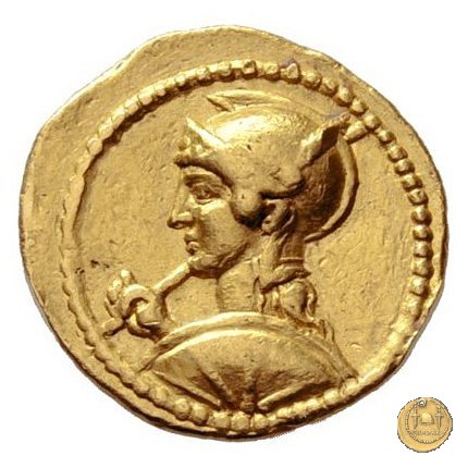 494/35 - aureo C. Vibius Varus 42 BC (Roma)