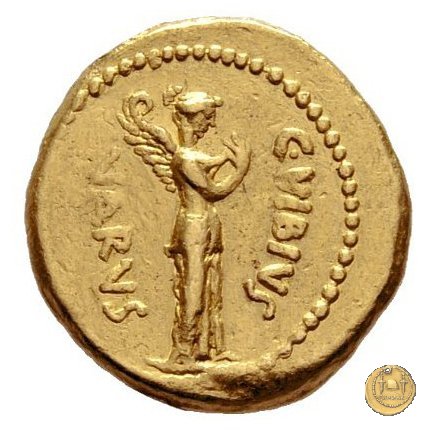 494/35 - aureo C. Vibius Varus 42 BC (Roma)