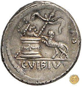 494/36 - denario C. Vibius Varus 42 BC (Roma)