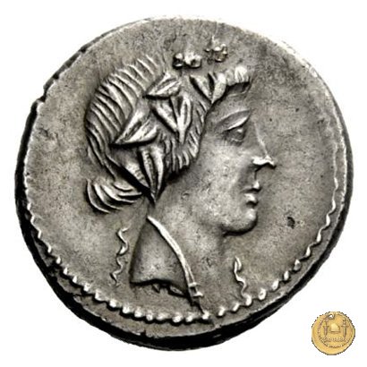 494/36 - denario C. Vibius Varus 42 BC (Roma)