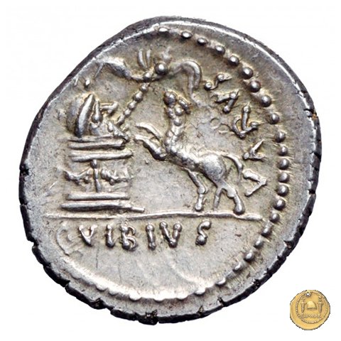 494/36 - denario C. Vibius Varus 42 BC (Roma)