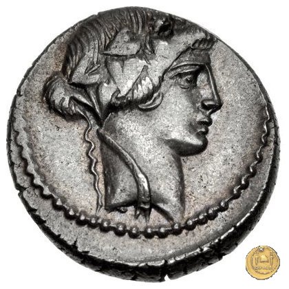 494/36 - denario C. Vibius Varus 42 BC (Roma)