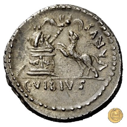 494/36 - denario C. Vibius Varus 42 BC (Roma)