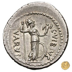 494/37 - denario C. Vibius Varus 42 BC (Roma)