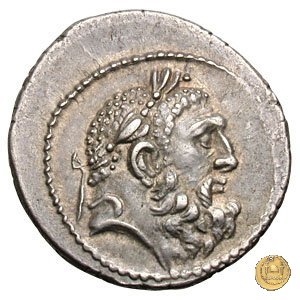 494/37 - denario C. Vibius Varus 42 BC (Roma)