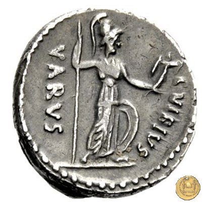 494/37 - denario C. Vibius Varus 42 BC (Roma)