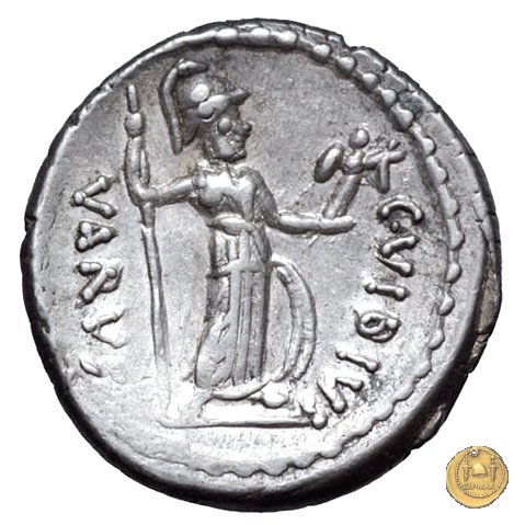 494/37 - denario C. Vibius Varus 42 BC (Roma)