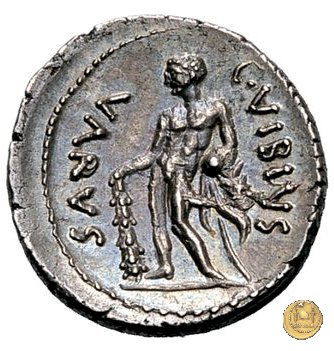 494/38 - denario C. Vibius Varus 42 BC (Roma)