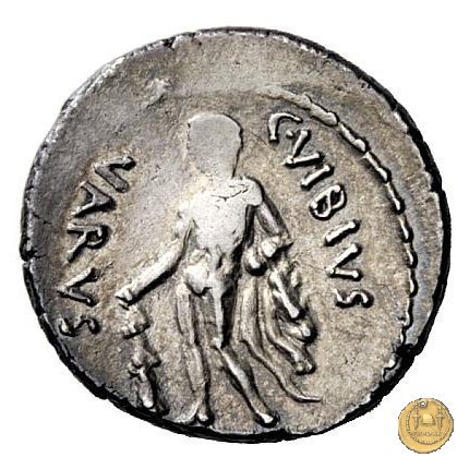 494/38 - denario C. Vibius Varus 42 BC (Roma)