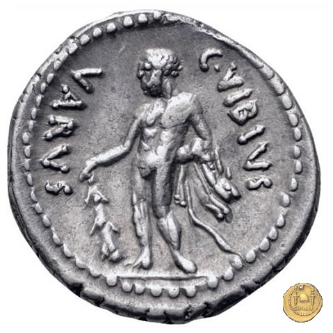 494/38 - denario C. Vibius Varus 42 BC (Roma)