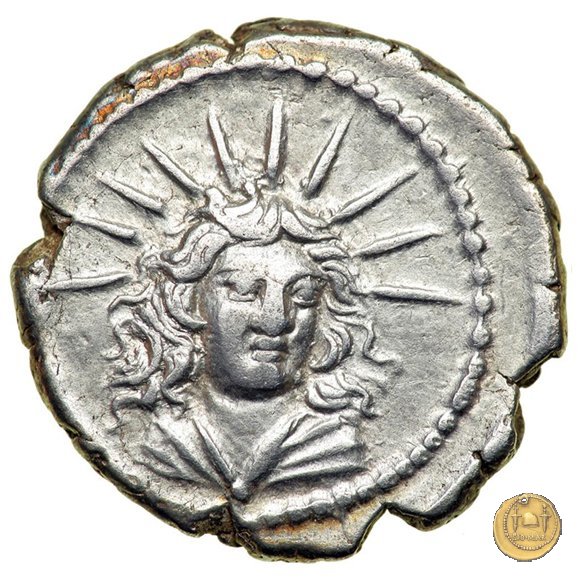 494/43 - denario L. Mussidius T.f. Longus 42 BC (Roma)