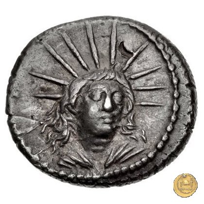 494/43 - denario L. Mussidius T.f. Longus 42 BC (Roma)