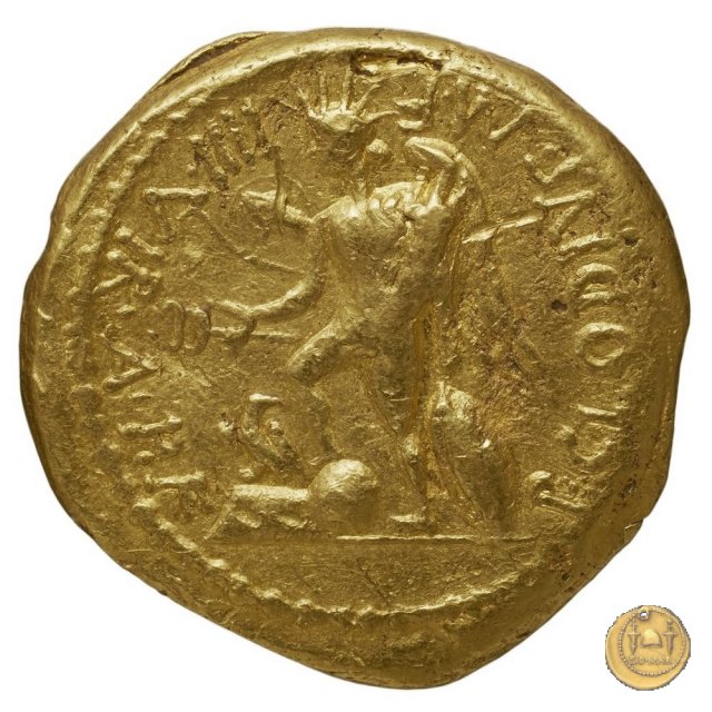 494/5 - aureo M. Antonius / P. Clodius M.f. 42 BC (Roma)