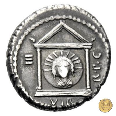 496/1 - denario M. Antonius 42 BC (Itinerante con M. Antonius)