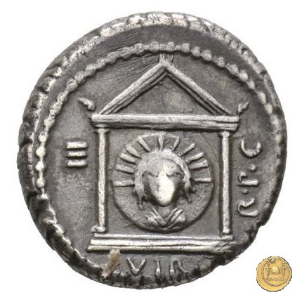 496/1 - denario M. Antonius 42 BC (Itinerante con M. Antonius)