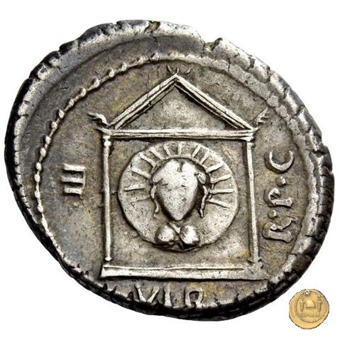 496/1 - denario M. Antonius 42 BC (Itinerante con M. Antonius)