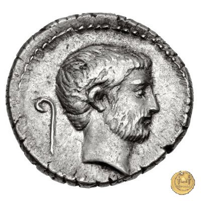 496/2 - denario M. Antonius 42 BC (Itinerante con M. Antonius)