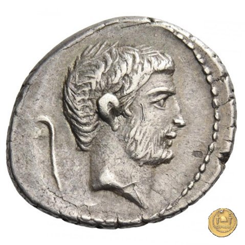 496/2 - denario M. Antonius 42 BC (Itinerante con M. Antonius)